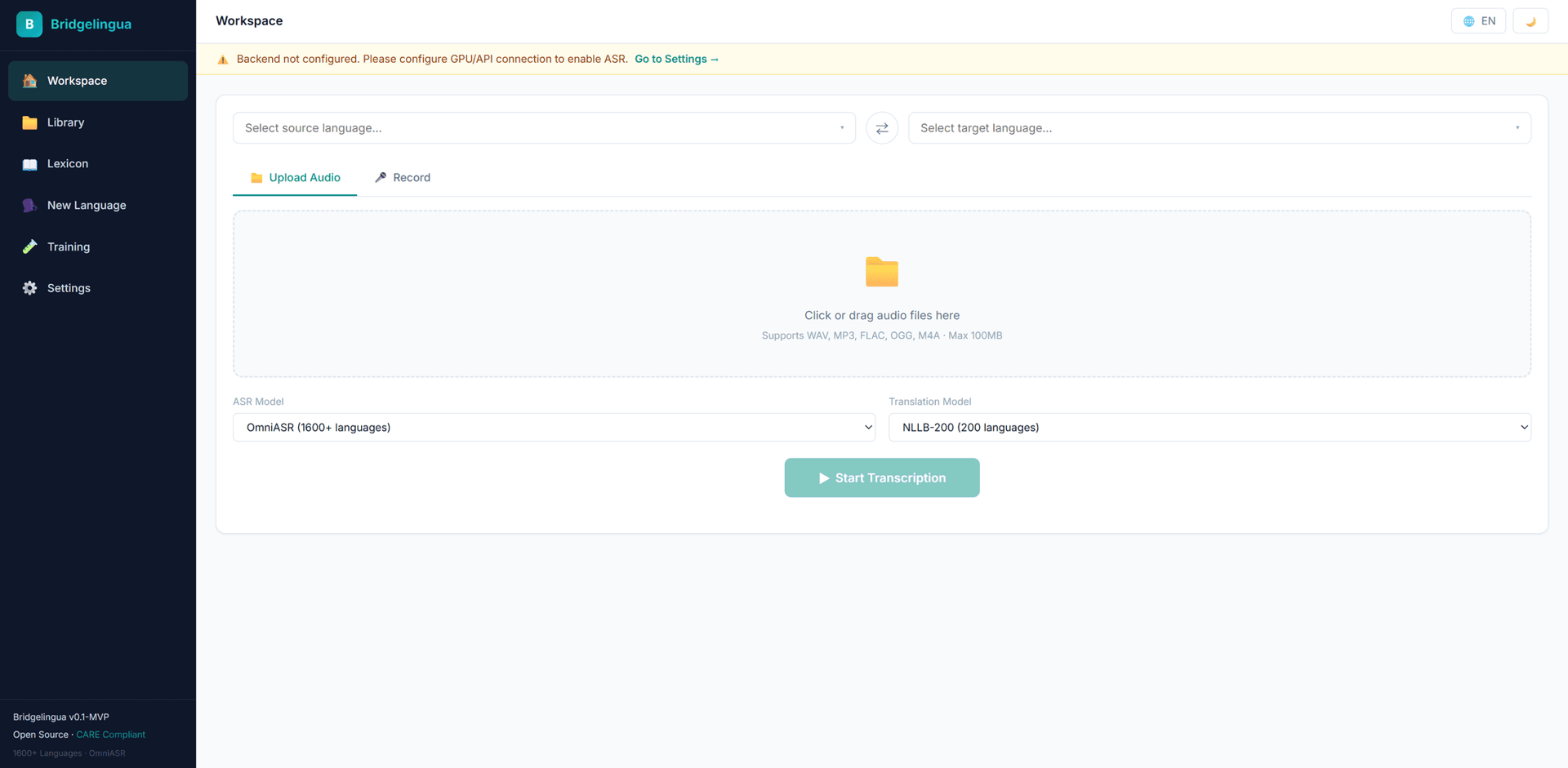 Bridgelingua proof thumbnail